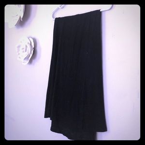 Black maxi Maternity skirt